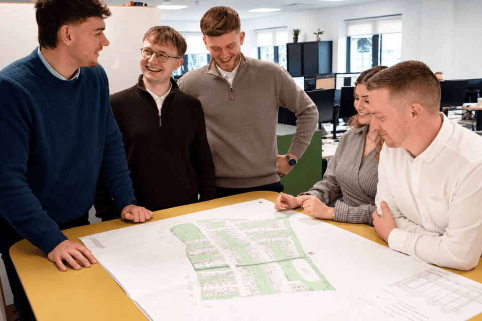 Collaborative Planning Meeting in a Modern Office-1