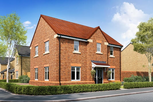 Naunton - Red brick