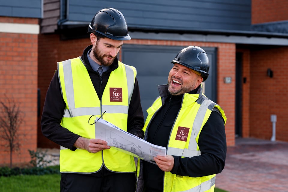 Two Harron Homes Site Managers