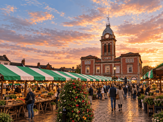 market town - derbyshire